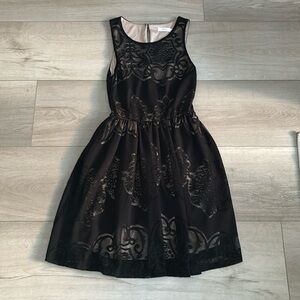 Lush Black Lace Dress